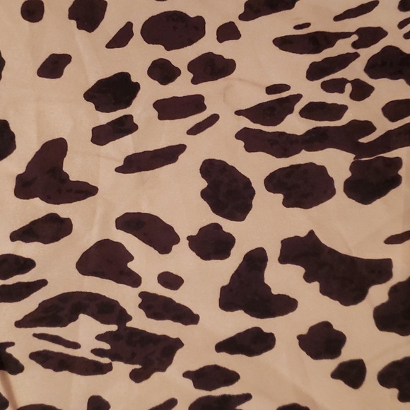 NORACORA Lady's Party Dress Cut Out Sleeves,Shoulder Straps Animal Motif - Picture 9 of 9